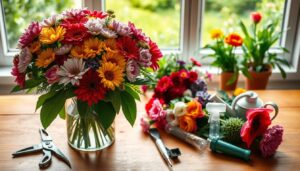 reviving wilted flowers